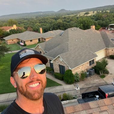 Alpha Roofing team at work